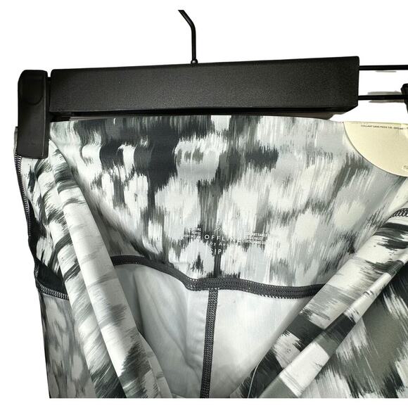 Offline by Aerie 7/8 High-Rise Leggings – Black & White Print 🖤🤍 NWT Small - Picture 5 of 8